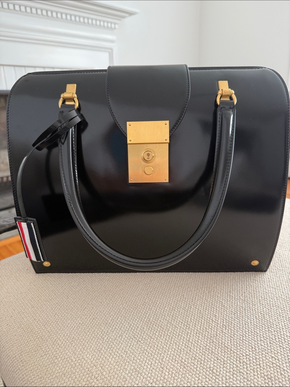 Smooth Calf Mrs. Thom Bag